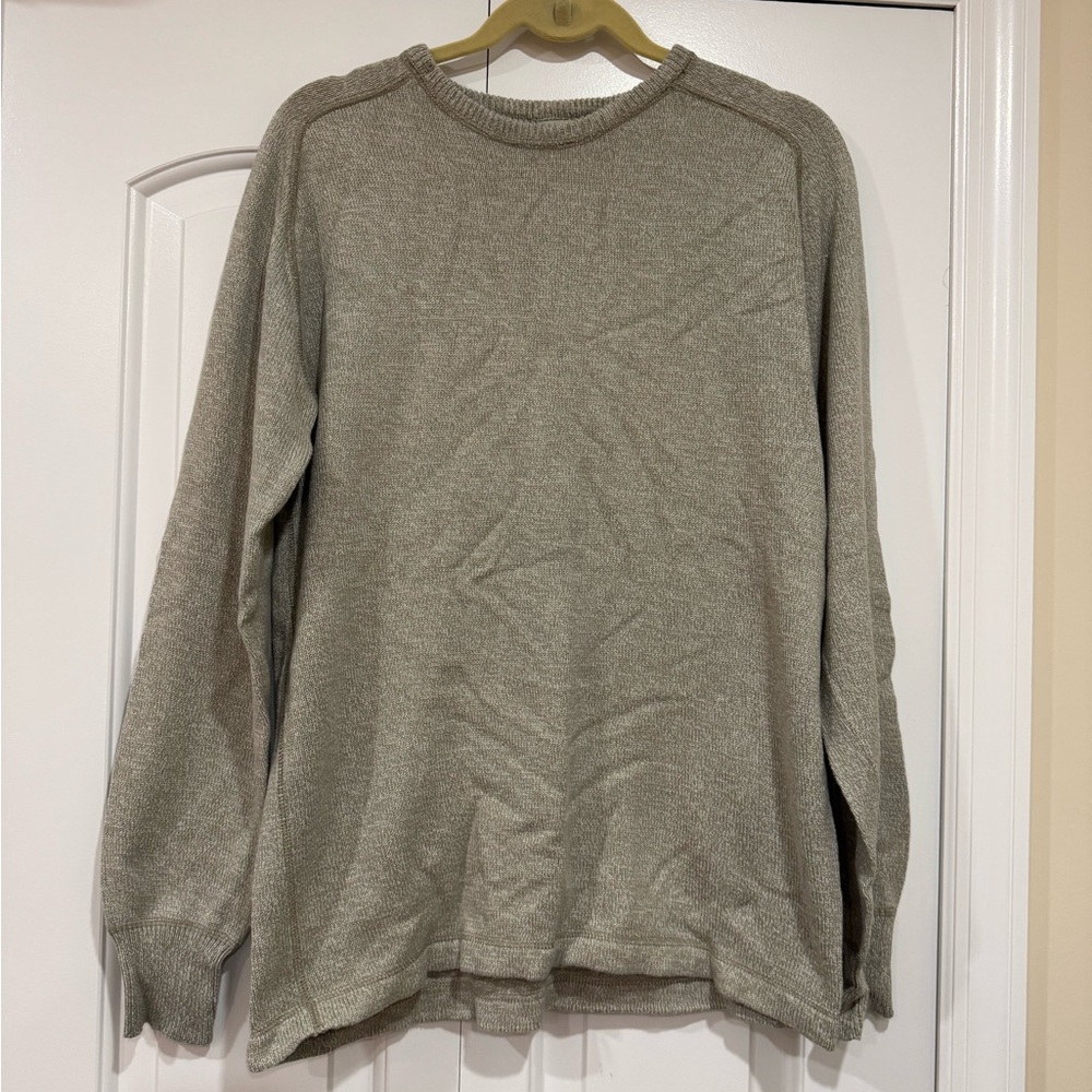 Field & Stream Heather Gray Knit Sweater